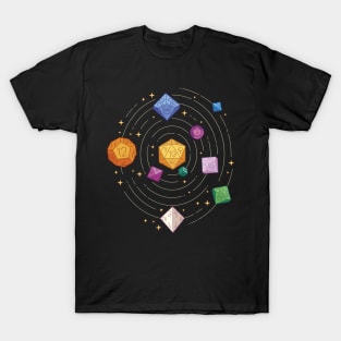 Roleplaying Dice from Space T-Shirt